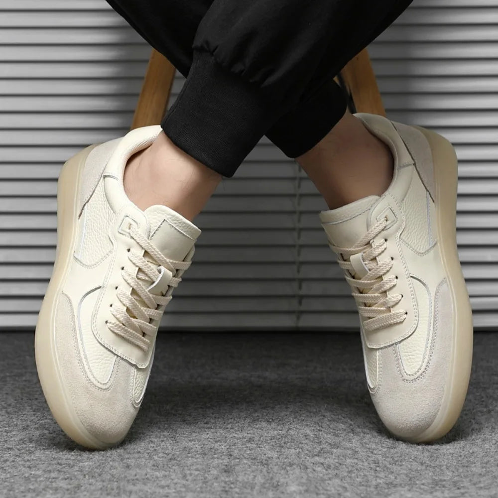 Lucca Leather Trainer