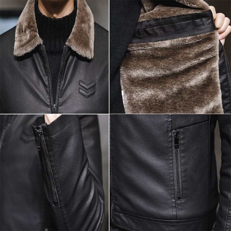 Trondheim Faux Leather Jacket
