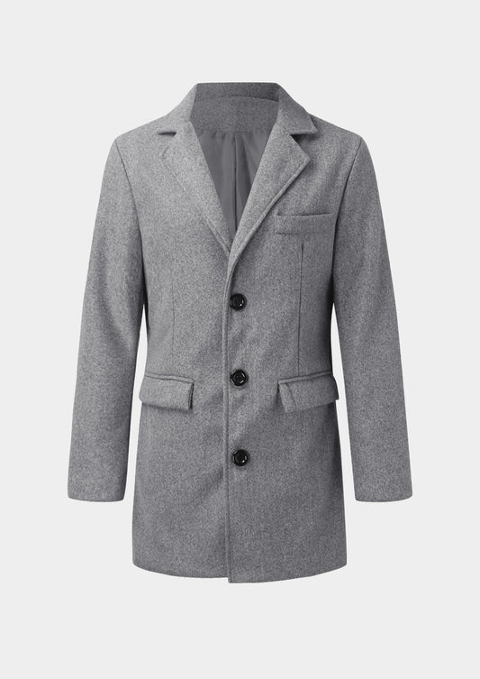 Copenhagen Wool Overcoat