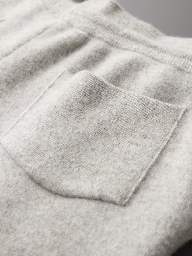 Pure Extra-Fine Merino Wool Leisure Trousers, view 10