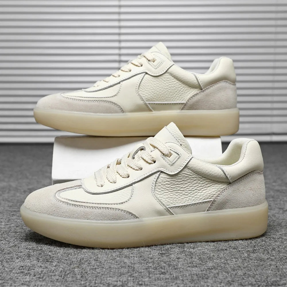 Lucca Leather Trainer
