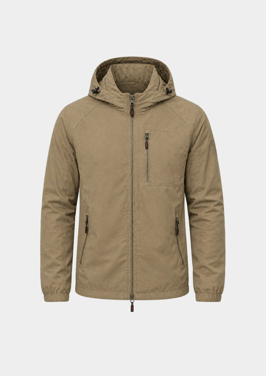 Abisko Hooded Jacket, front view