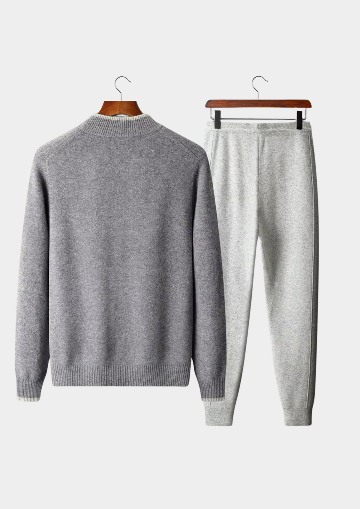 Pure Extra-Fine Merino Wool Two Tone Set, view 2