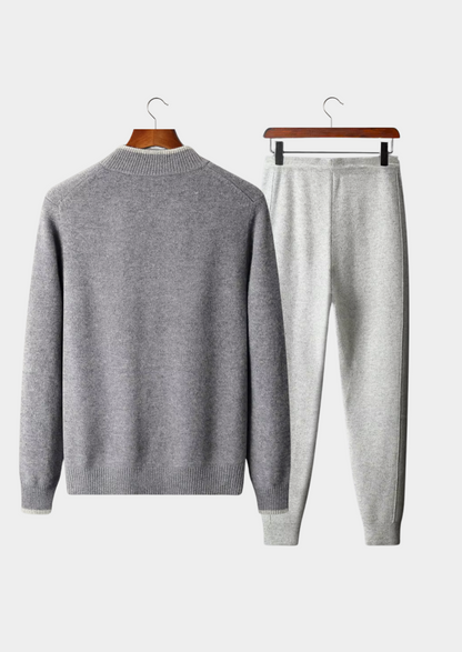 Pure Extra-Fine Merino Wool Two Tone Set, view 2