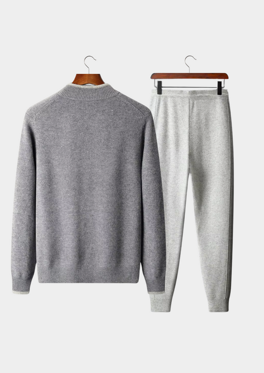 Pure Extra-Fine Merino Wool Two Tone Set, view 2