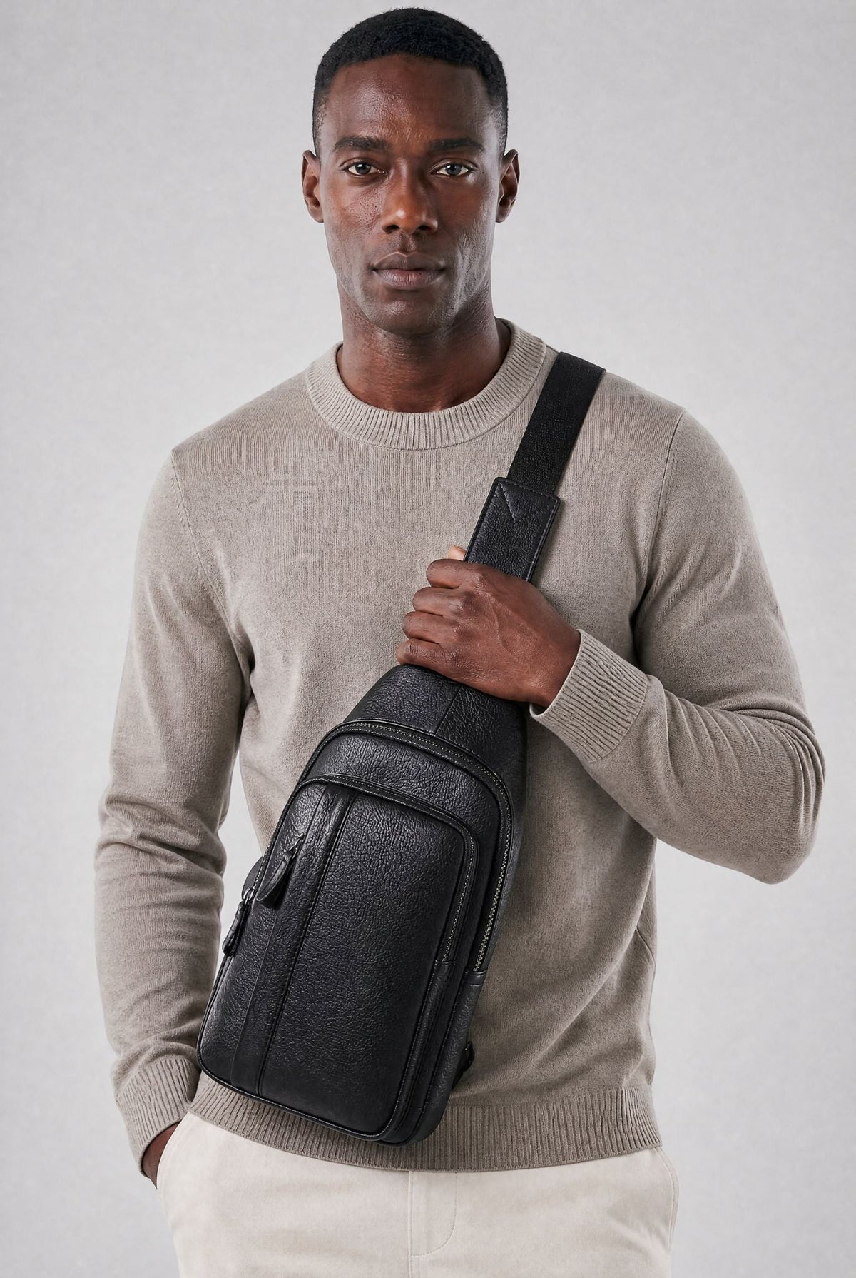 Sac bandoulière Annecy en cuir