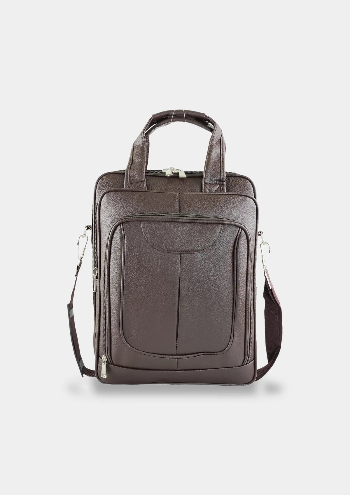 Basel Leather Commuter Backpack