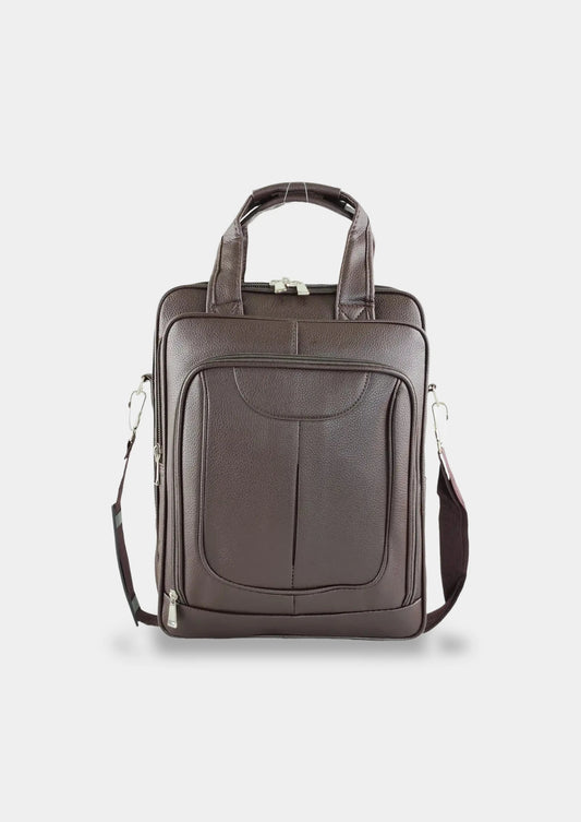 Basel Leather Commuter Backpack