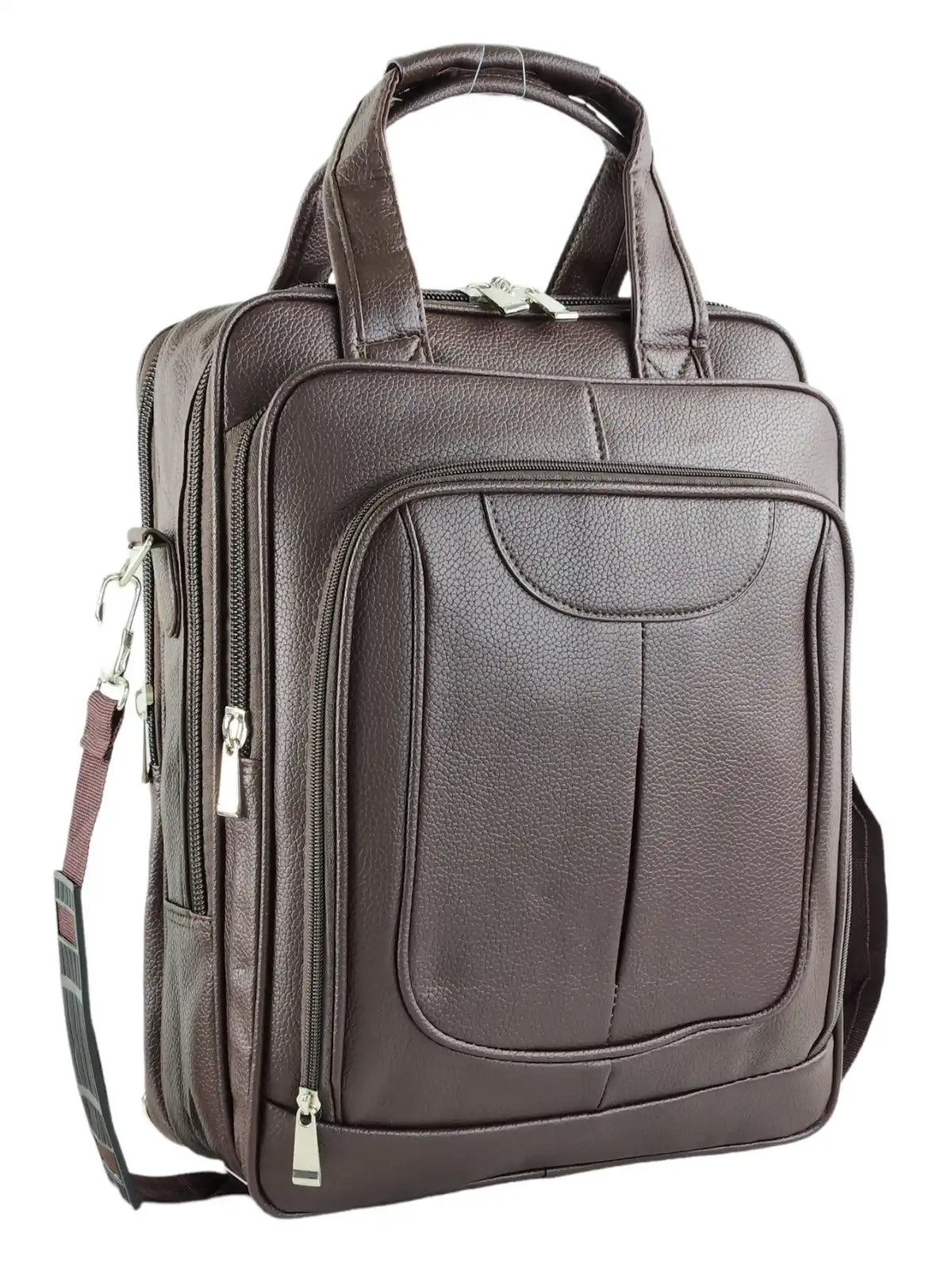 Basel Leather Commuter Backpack
