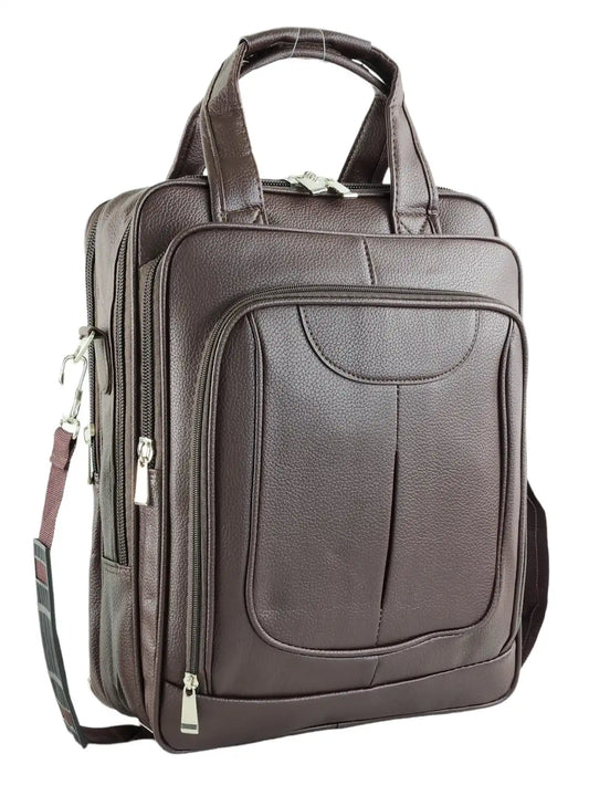 Basel Leather Commuter Backpack