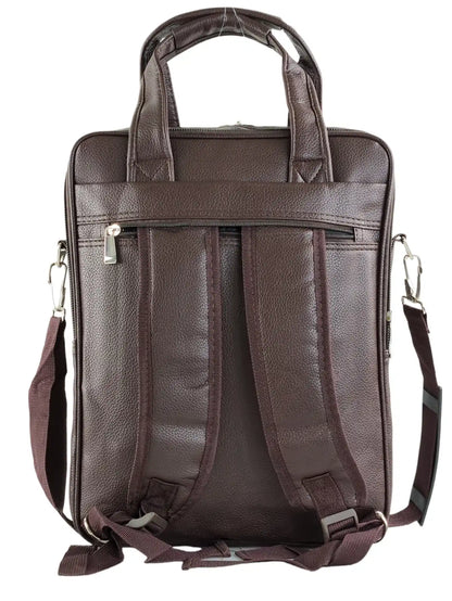 Basel Leather Commuter Backpack