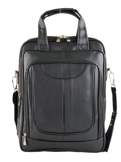 Basel Leather Commuter Backpack