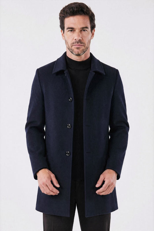 Bergen Wool Overcoat