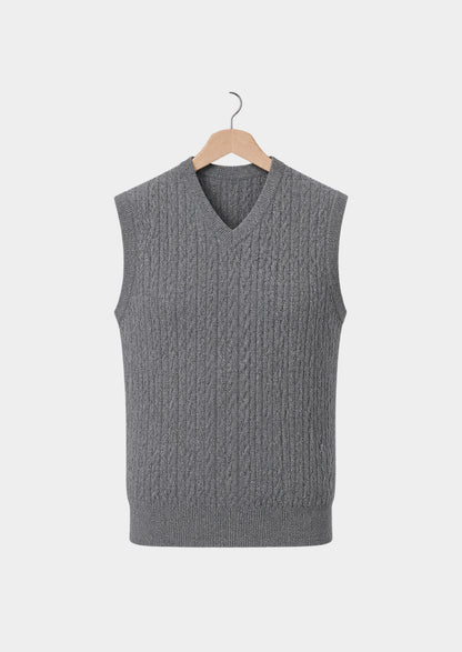 Biella Knit Vest, front view