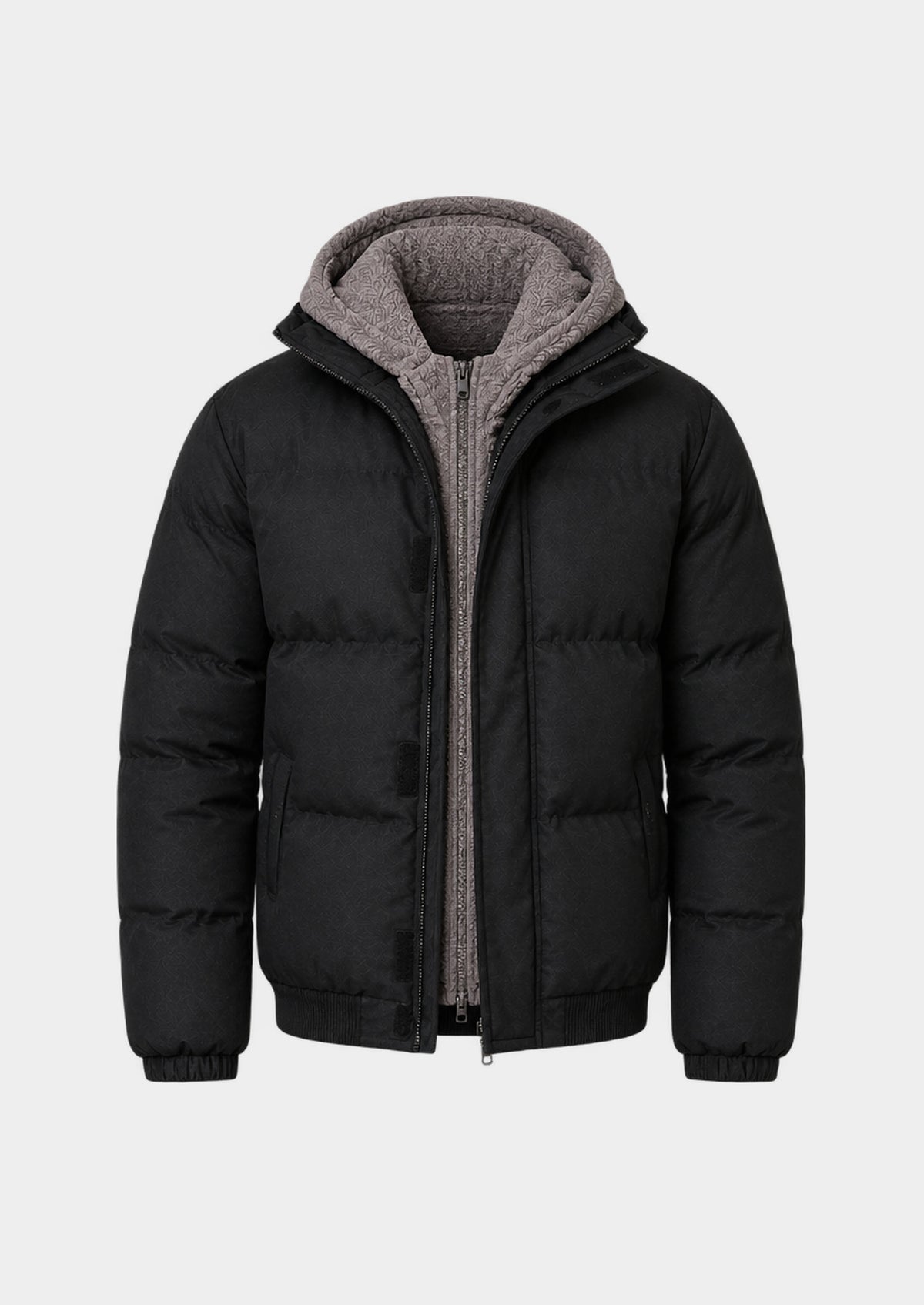 Bodo Hooded Puffer, front view