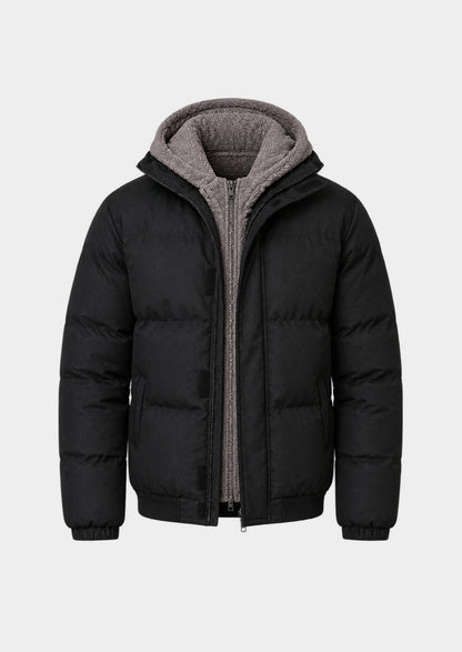 Bodo Hooded Puffer, front view