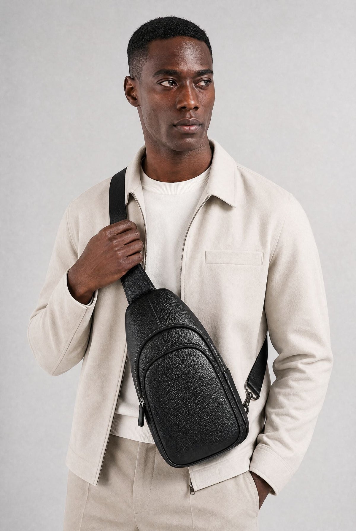 Sac bandoulière Braga en cuir