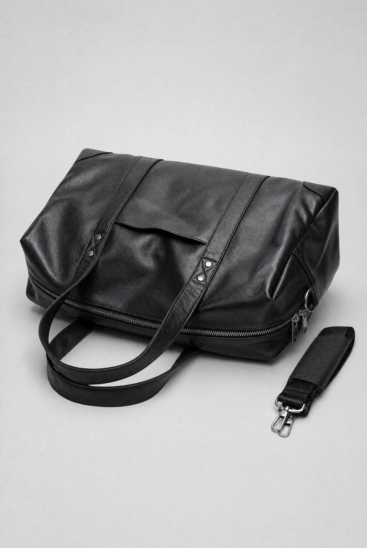 Bruges Leather Duffle Bag