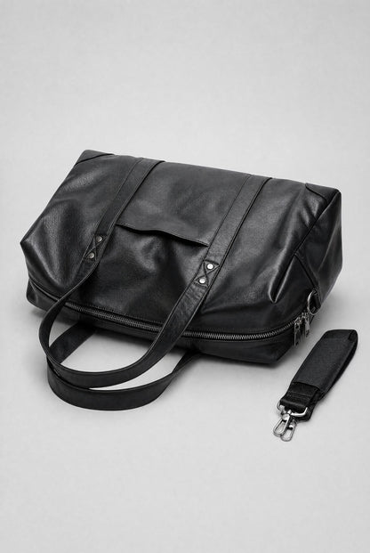 Bruges Leather Duffle Bag