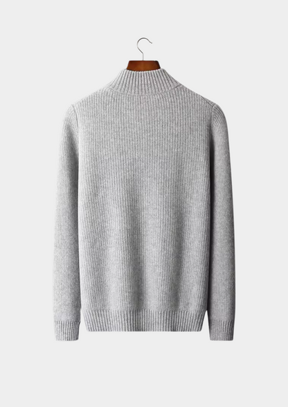 Pure Extra-Fine Merino Wool Ribbed Cardigan, view 2