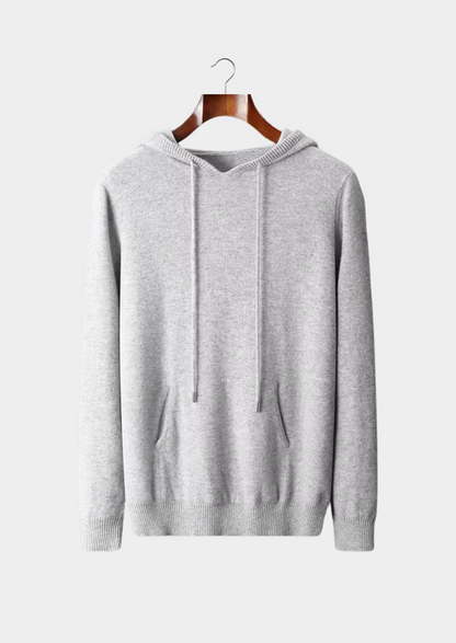Pure Extra-Fine Merino Wool Leisure Hoodie, view 1