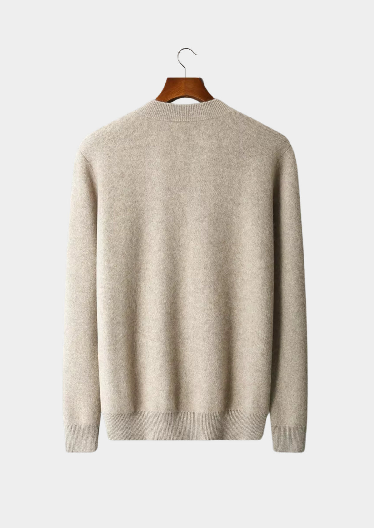 Pure Extra-Fine Merino Wool V-Neck Cardigan, view 2