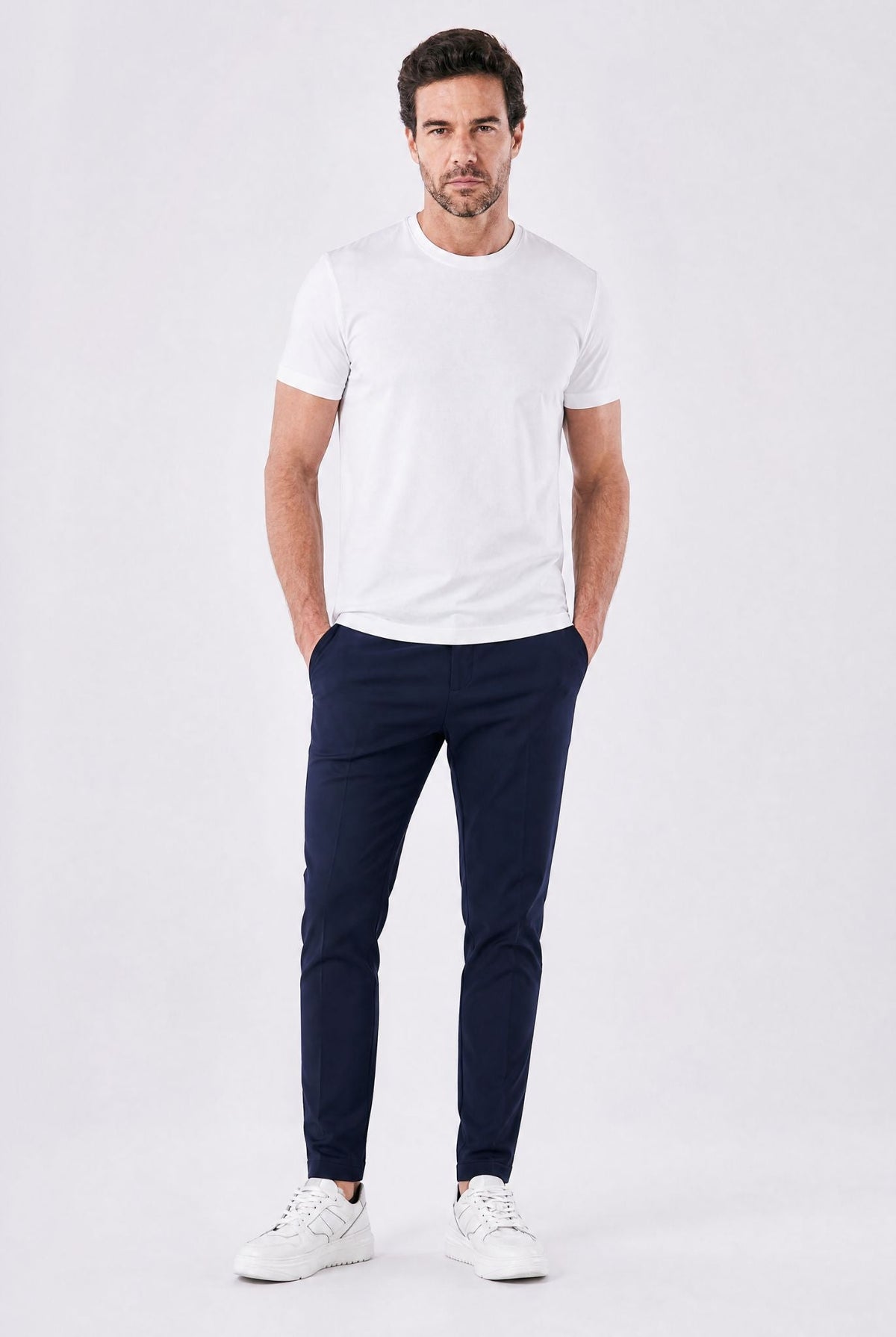 Pantalon de costume Como extensible
