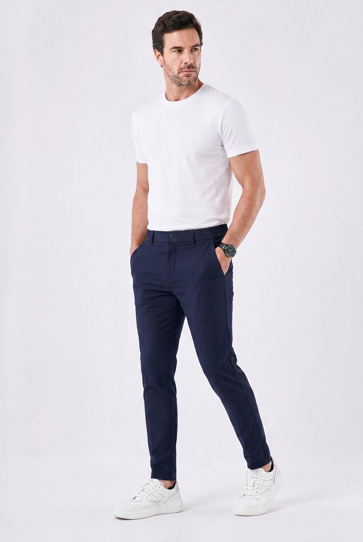 Pantalon de costume Como extensible