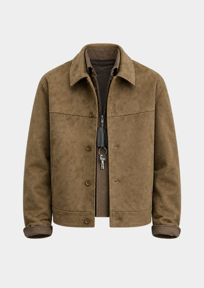 Davos Suede Jacket, front view