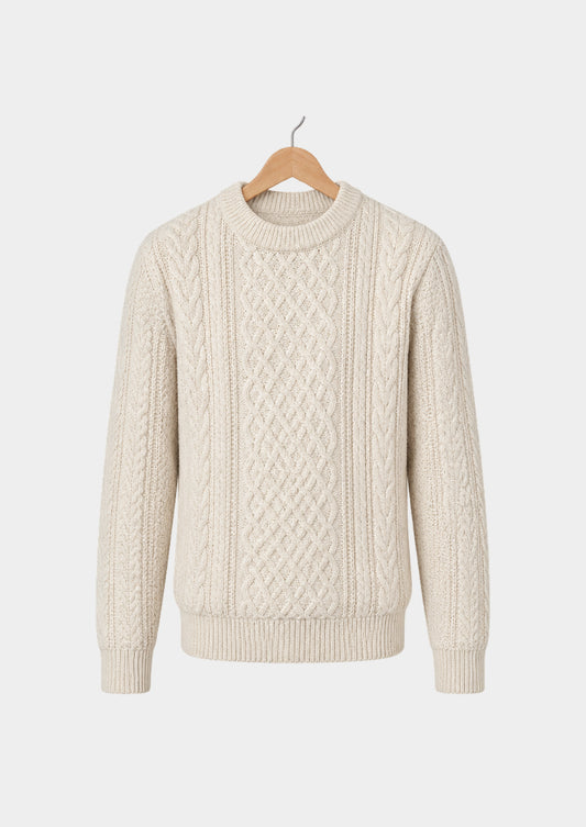 Dolomiti Cable-Knit Sweater, front view
