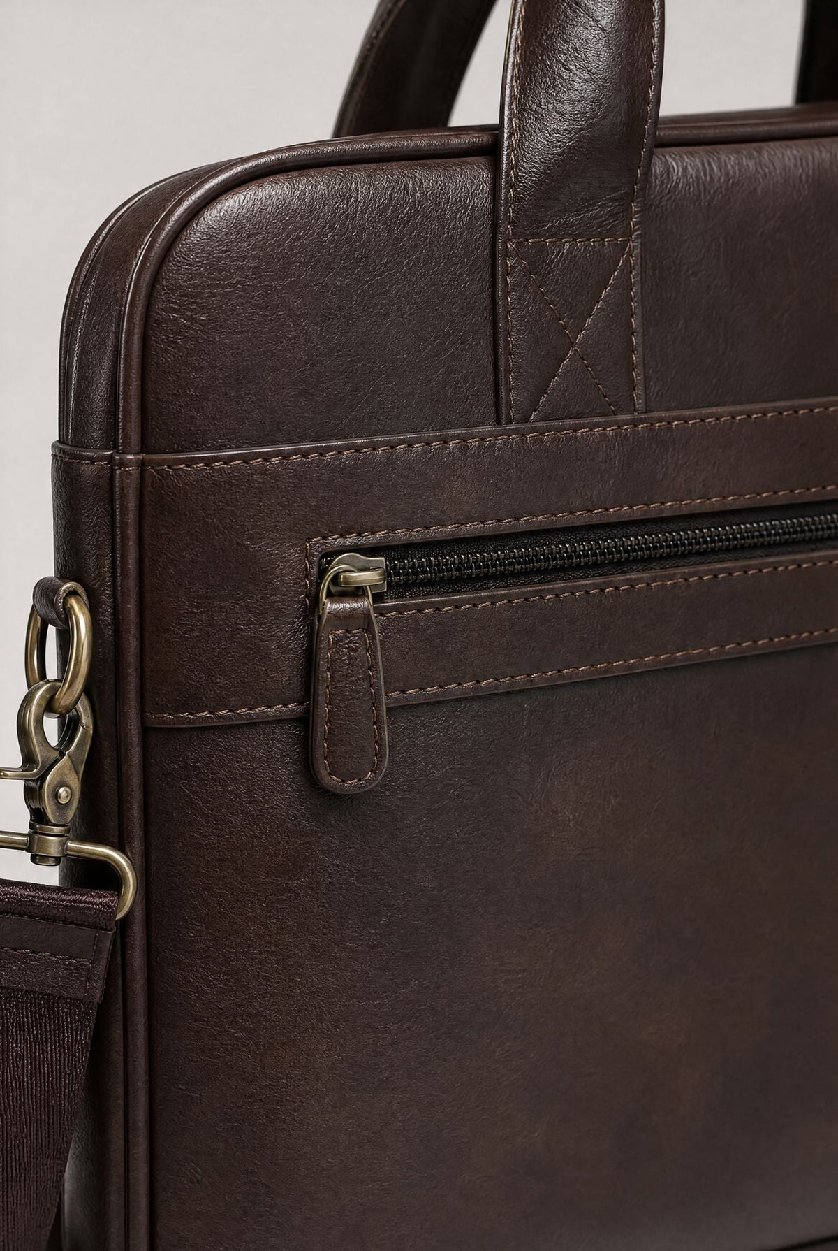 Firenze Leather Laptop Briefcase