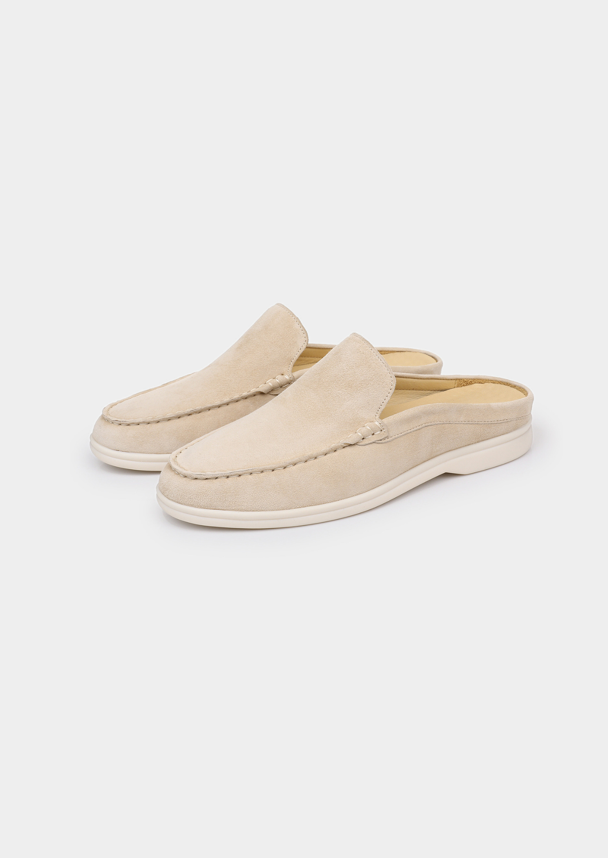 Sperlonga Slipper - Ivory, view 1