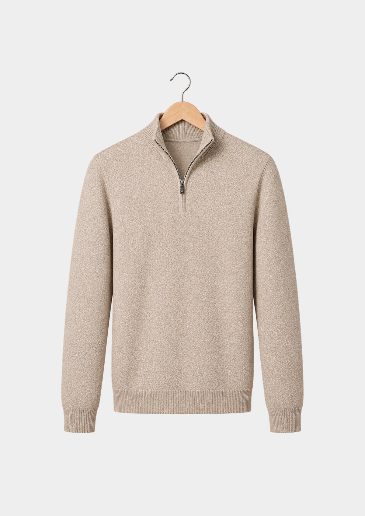 Pull demi-zip Garda, vue de face