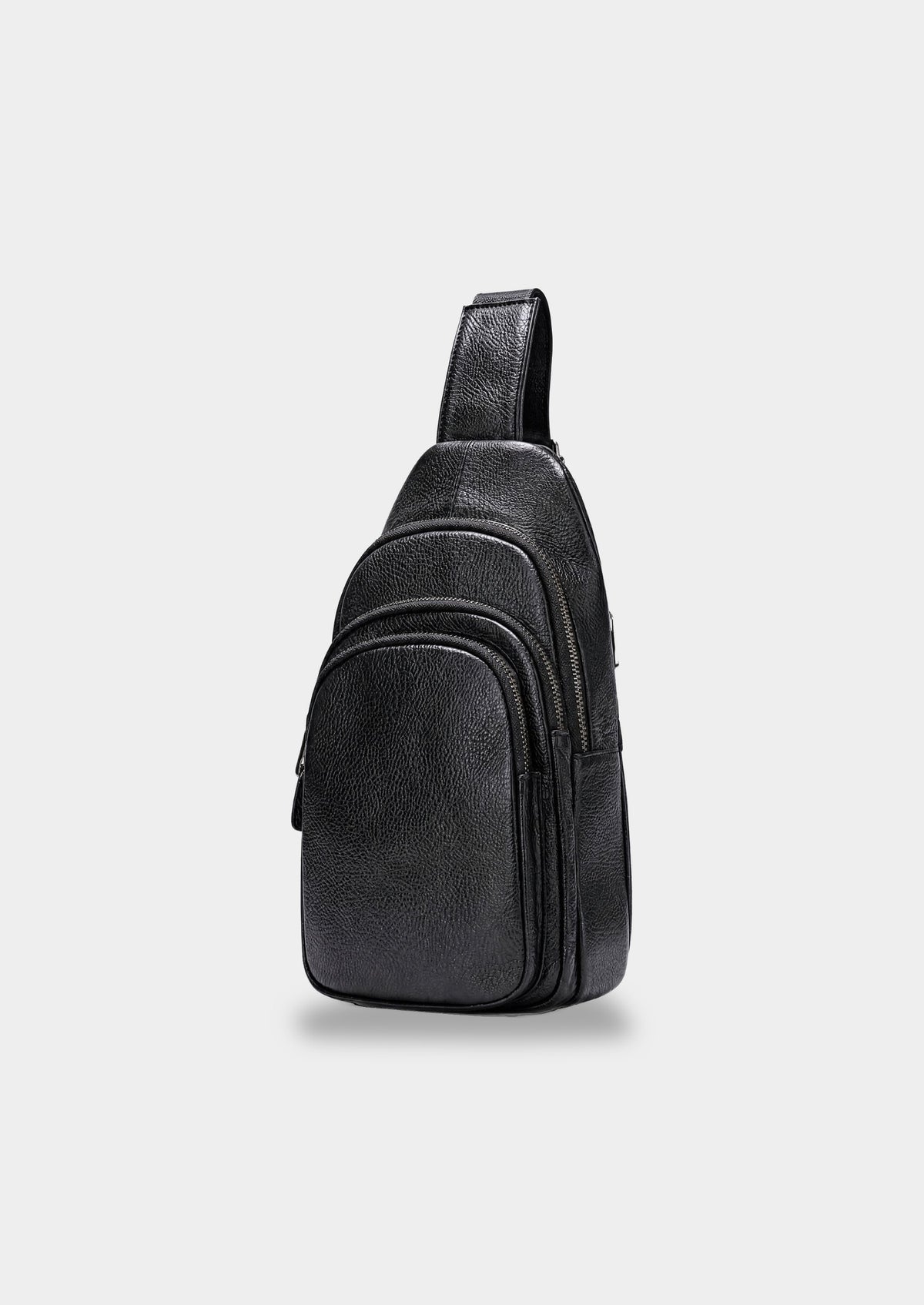 Gubbio Leather Sling Bag