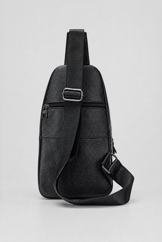 Gubbio Leather Sling Bag