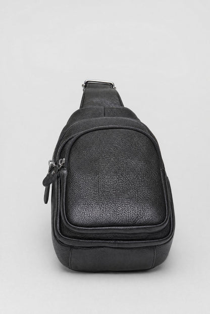 Gubbio Leather Sling Bag