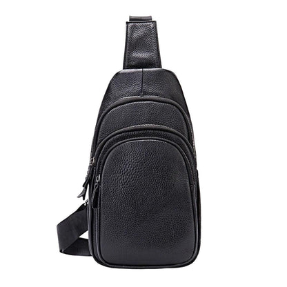 Gubbio Leather Sling Bag