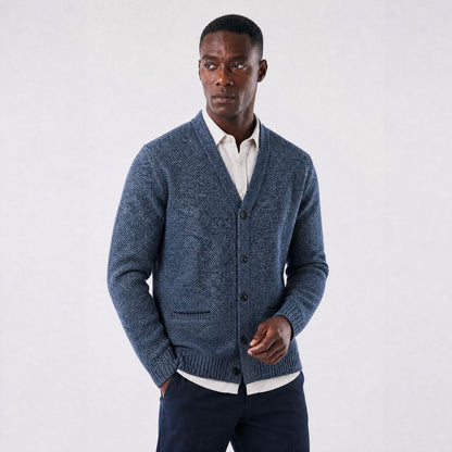 Kendal Plaid-Lined Cardigan