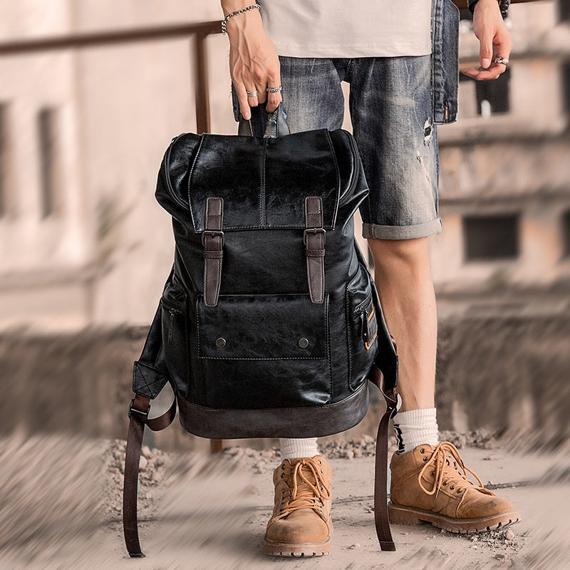 Lausanne Leather Rucksack