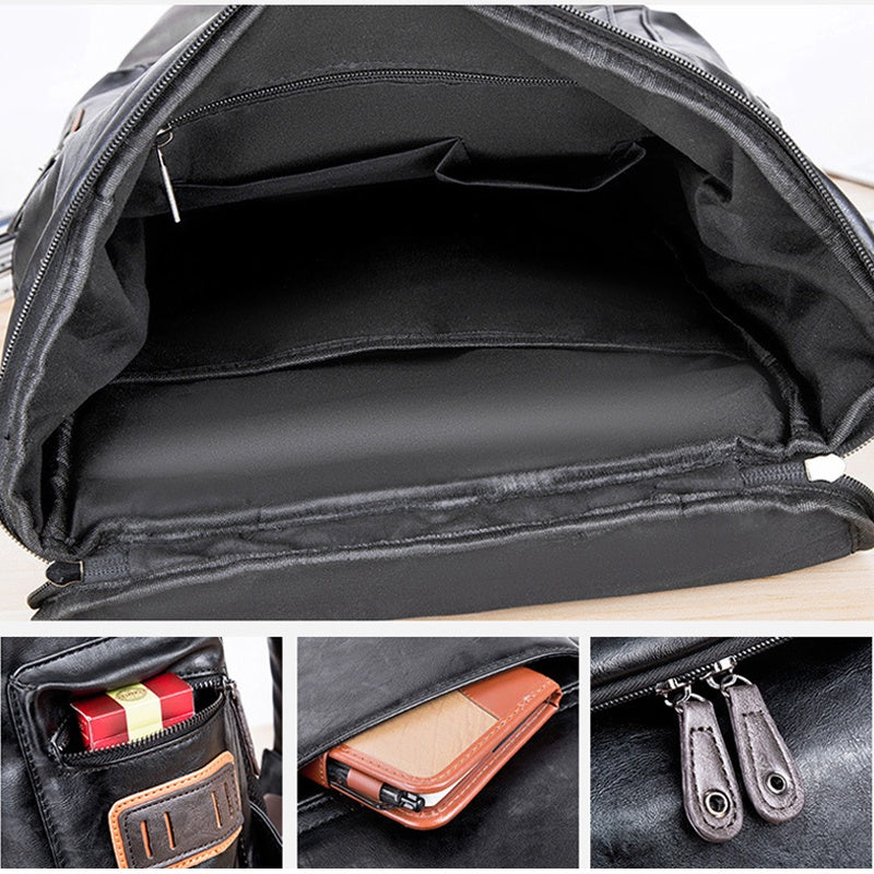 Lausanne Leather Rucksack