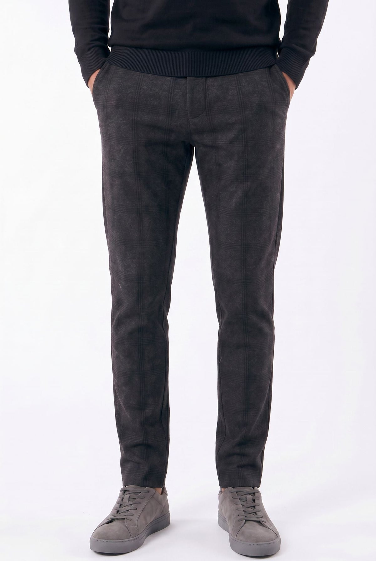 Pantalon de costume Lecco à carreaux