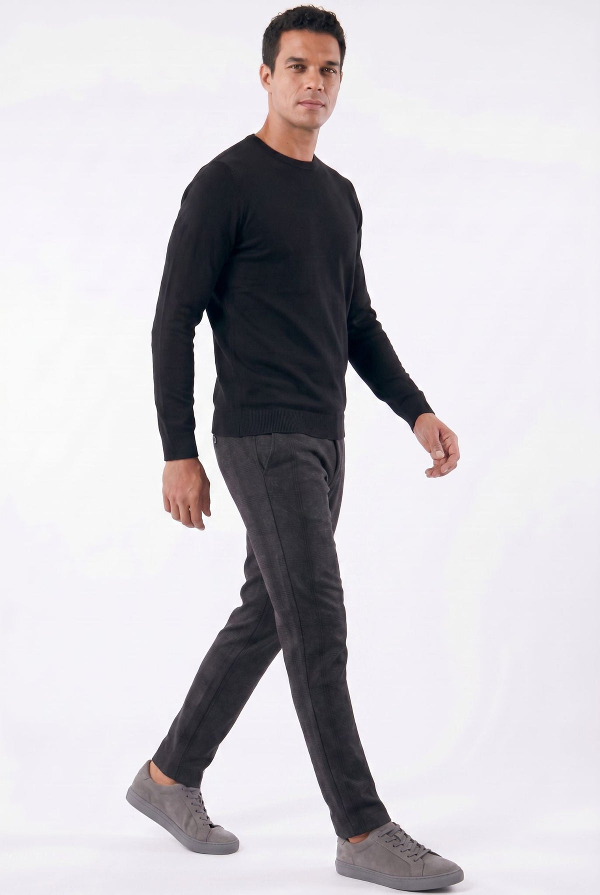 Pantalon de costume Lecco à carreaux