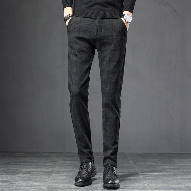 Pantalon de costume Lecco à carreaux