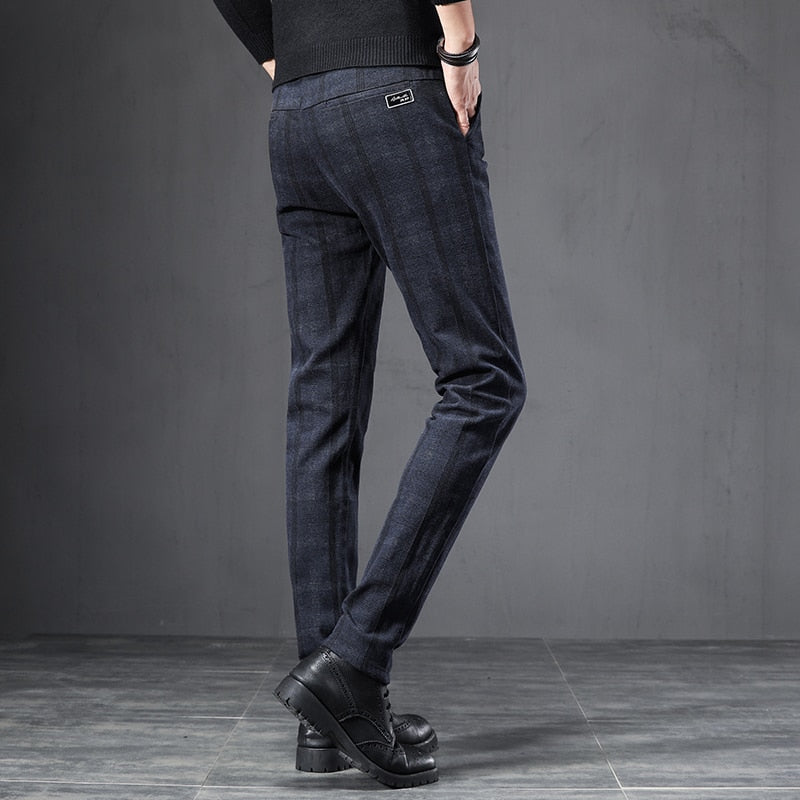Pantalon de costume Lecco à carreaux