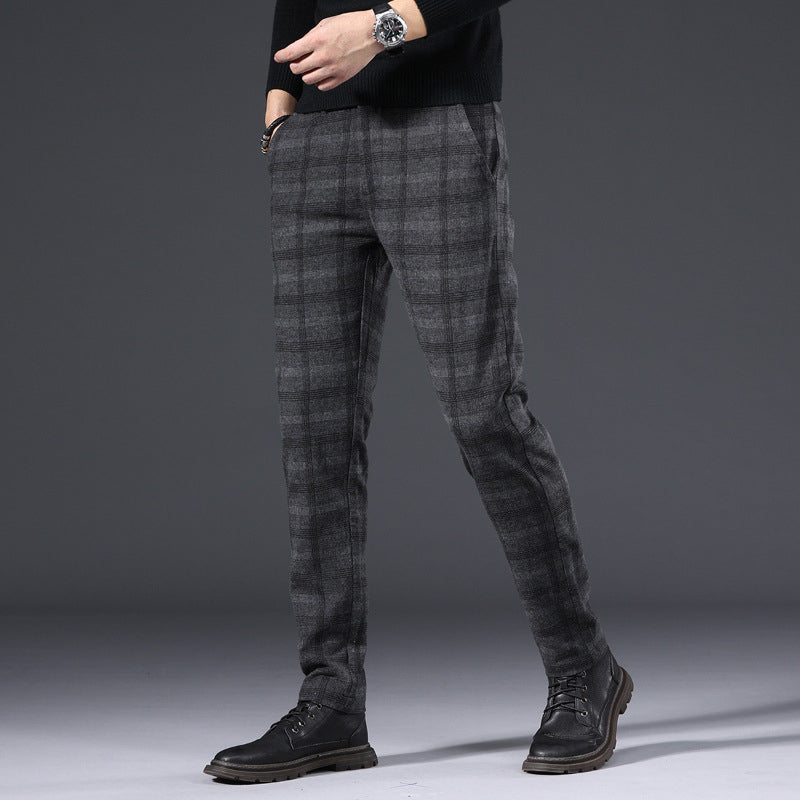Pantalon de costume Lecco à carreaux