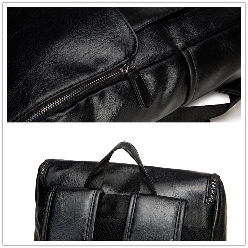 Mochila Lucerne de piel