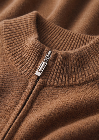 Pure Extra-Fine Merino Wool Caramel Luzzo Set, view 2