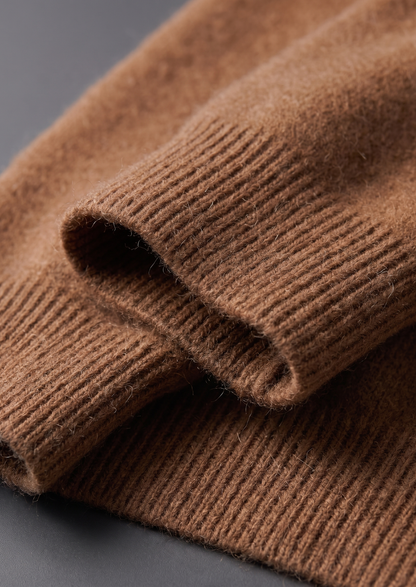 Pure Extra-Fine Merino Wool Caramel Luzzo Set, view 4