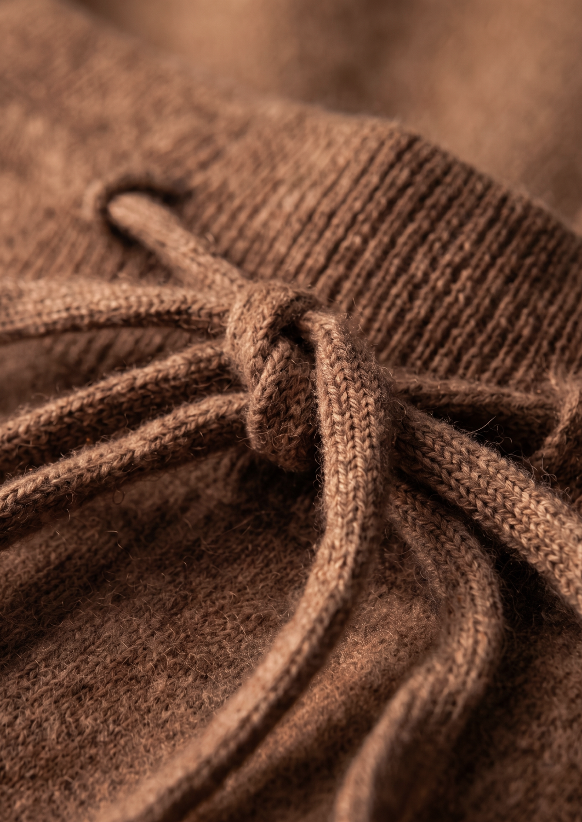 Pure Extra-Fine Merino Wool Caramel Luzzo Set, view 10