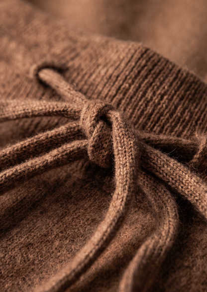 Pure Extra-Fine Merino Wool Caramel Luzzo Set, view 10